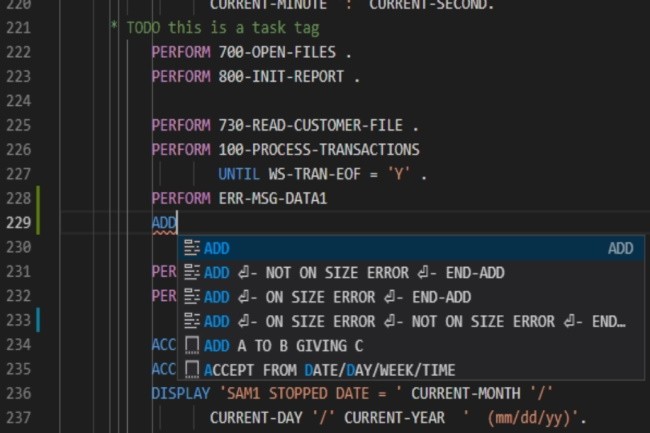 image Compilateur COBOL